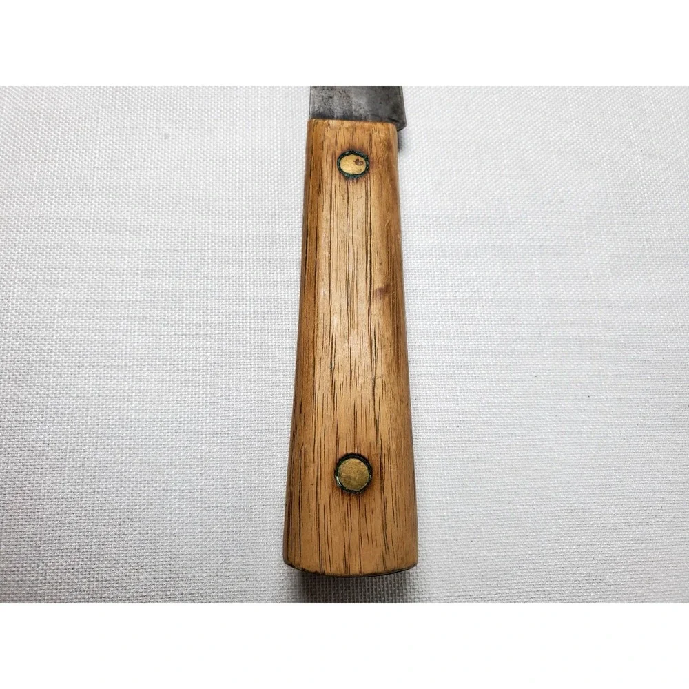 Vintage 1920s-40s Shapleigh Diamond Edge Butcher Knife‎ Carbon Steel USA